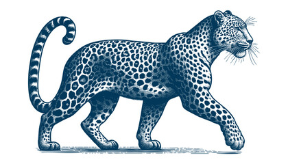 Leopard vector