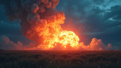Fototapeta premium pop-up notifications explosion
