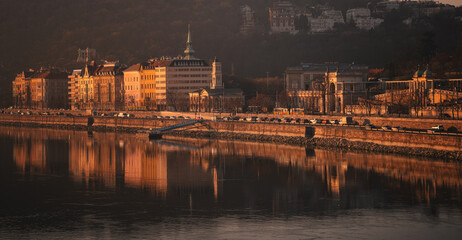 Famous Varkert Bazar in Budapest, Hungary in the morning