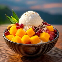 Jeju's Hidden Jewel: A must-try 'Bosobosong Snow Shaved Ice' as a child, why is it going viral? What is the secret ingredient?