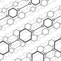 abstract background with circles geometric pattern