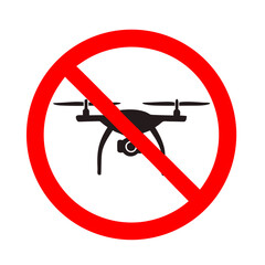 No drone symbol illustration concept