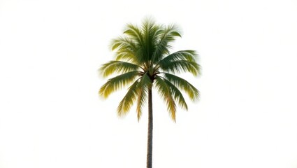 Fototapeta premium palm tree isolated on white