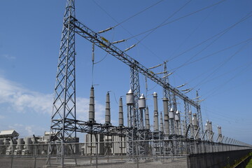 屋外変電設備