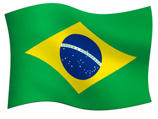 Fototapeta premium flag of brazil
