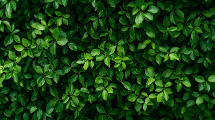 Obraz premium Dense Green Foliage Background