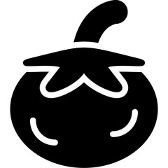 Tomato Glyph Icon