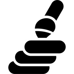Paint Brush Glyph Icon