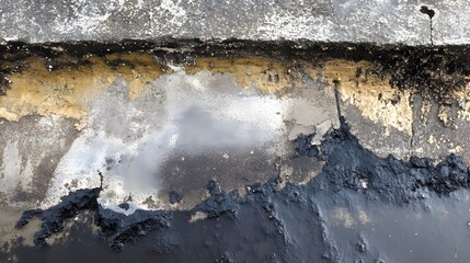 Obraz premium Abstract Grunge Texture Dark Grey Beige Yellow