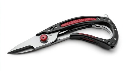 Obraz premium Compact Folding Knife with Ergonomic Handle and Stainless Steel Blade for Everyday Carry and Ou