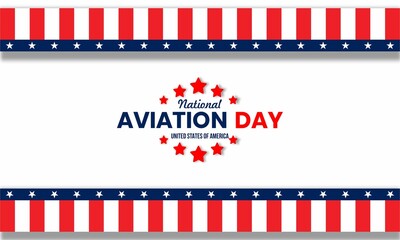 national aviation day design concept , vektor ilustration