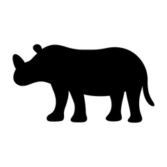 animals black silhouette icon - perfect for designs about jungle animals animals nature, wildlife, rainforest, vector art