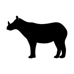 animals black silhouette icon - perfect for designs about jungle animals animals nature, wildlife, rainforest, vector art