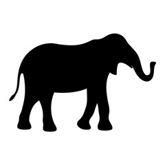 animals black silhouette icon - perfect for designs about jungle animals animals nature, wildlife, rainforest, vector art