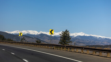 The journey into Colorado’s high country begins — traffic flows through the foothills on the iconic I-70 corridor