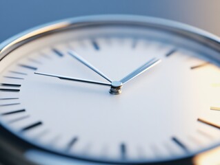 Close-up of a wristwatch face