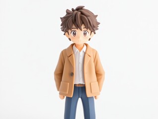 Man anime figure standing neutral