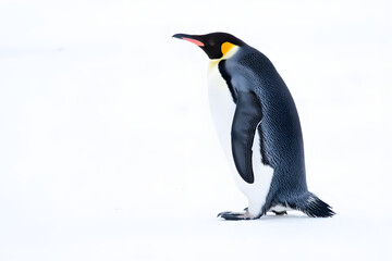 Fototapeta premium penguin on the beach