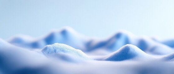 Obraz premium Abstract blue pixel landscape background