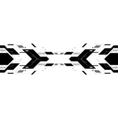 Techy Black & White Futuristic Abstract Background