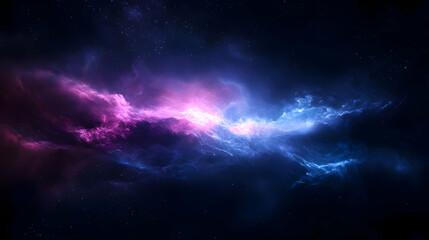 Obraz premium Colorful Nebula In Deep Space