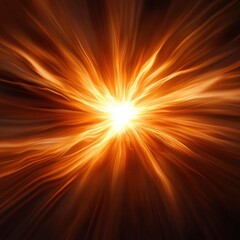 Obraz premium Bright explosion of light and energy
