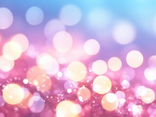 Defocused shiny color lights background