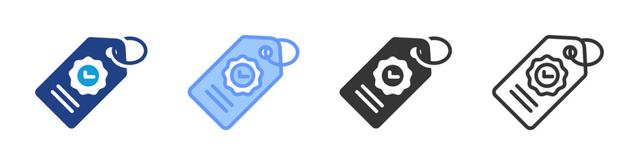 Branding icon set multiple style collection
