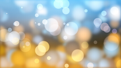 4K colorful blurred background with bokeh lights.

