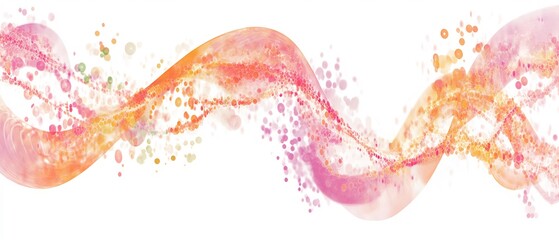 colorful genomic map visualization, showcasing various elements, clean design, no text,