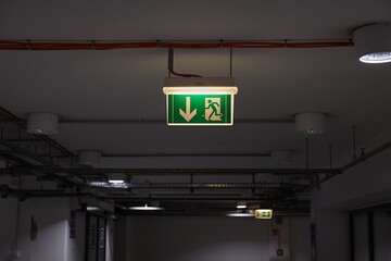 Emergency Exit Sign