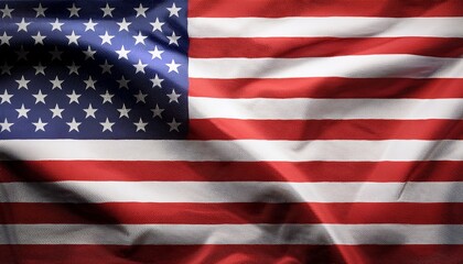 Naklejka premium The United States of America Flag