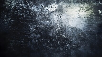 Fototapeta premium Dark Grunge Texture Background Abstract Wall Scratched Metal Surface