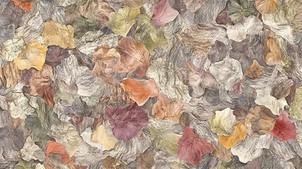 Abstract Stone Texture Background Petals Pattern