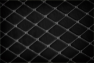 Fototapeta premium Textured carpet Pattern with white Stitching Detail.