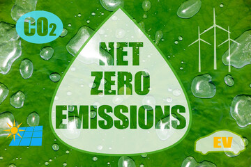 NET ZERO EMISSIONSのイメージ
