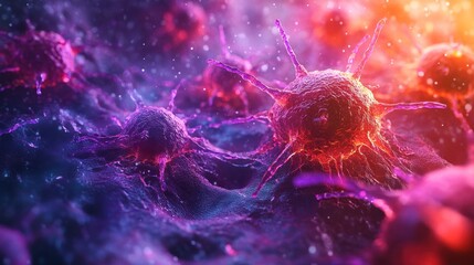 Obraz premium Complex cell structures
