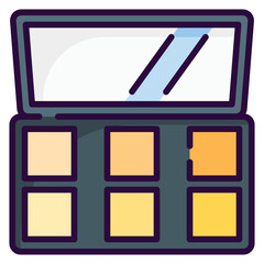 Eye Shadow Filled Icon
