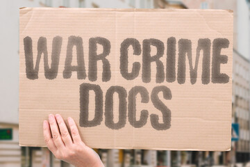 "War Crime Docs". Highlights AI "theater algorithms" analyzing 2024 Ukrainian field reports for documenting violations. INVESTIGATION. BATTLEFIELD. DATA. ANALYSIS. AUTOMATED. DOCUMENTATION. JUSTICE