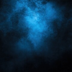 Fototapeta premium Abstract blue smoky background