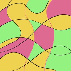 abstract colorful background and copy space for text