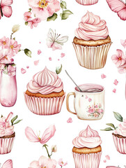 set of cupcakes