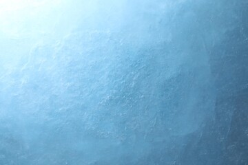 Texture of clear ice as background, closeup