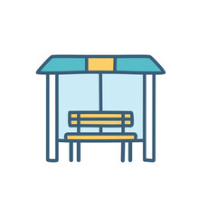 Fototapeta premium vector illustration of a chair