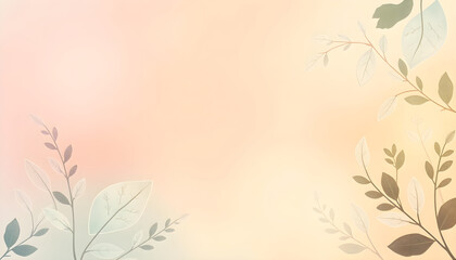 abstract floral background with flowers
