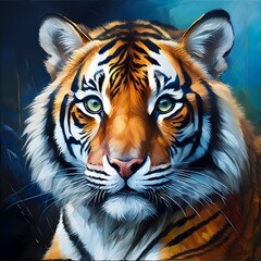 Fototapeta premium Tigerportrait