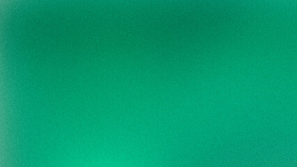 Green grainy gradient texture, realistic noise effect background