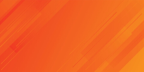Minimal orange background vector. Abstract yellow and orange warm tone background with simple lines. For posters, banners, and landing page concept images.