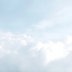 blue sky with clouds