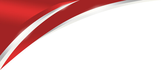 Elegant Gold and Red Corner Border Background